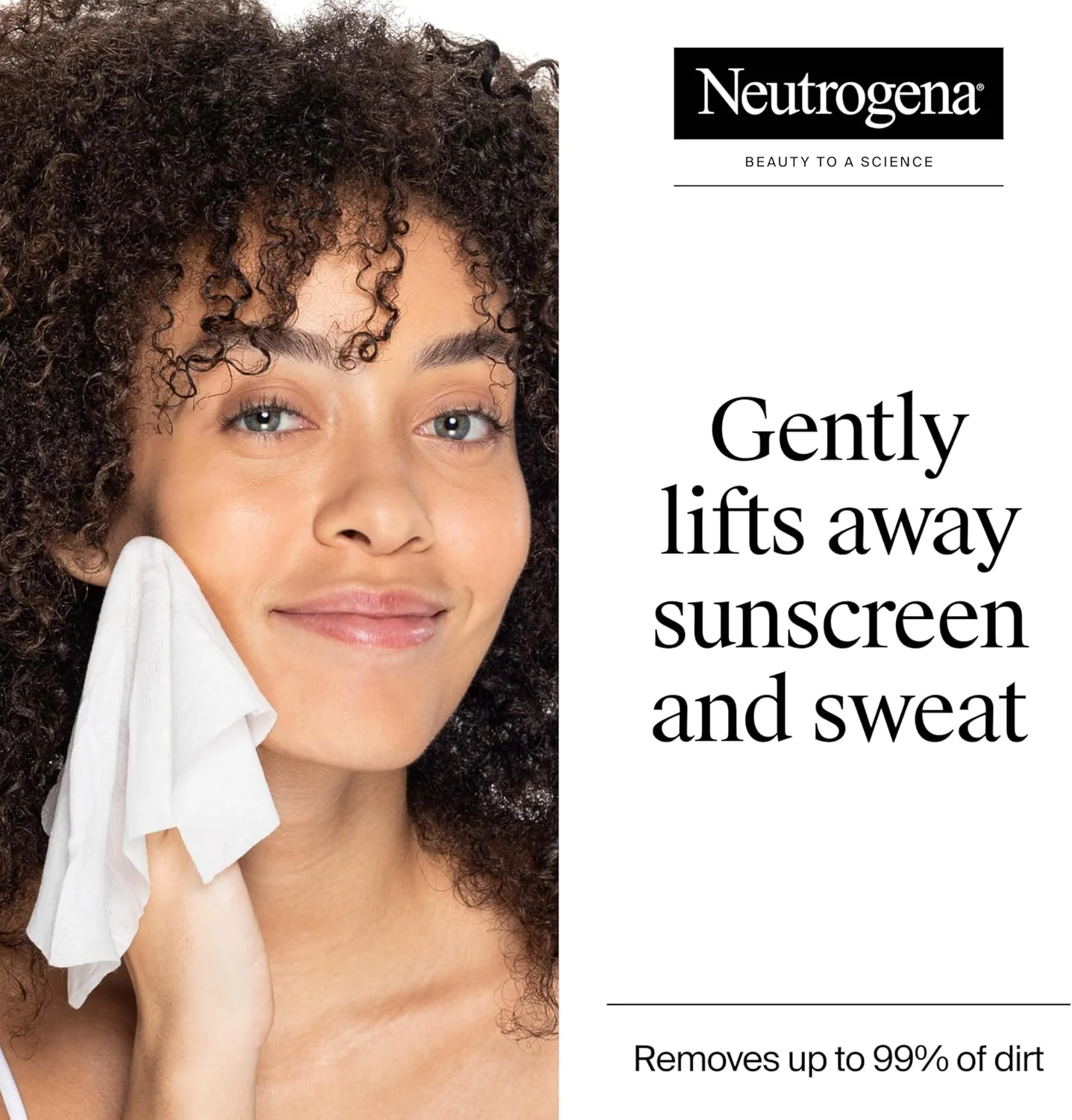 دستمال مرطوب پاک کننده ملایم صورت نوتروژینا، دستمال مرطوب فوق العاده نرم میسلار برای پاکسازی آسان و ملایم، دستمال مرطوب صورت بدون عطر برای پوست های حساس، ضد حساسیت، 25 عدد