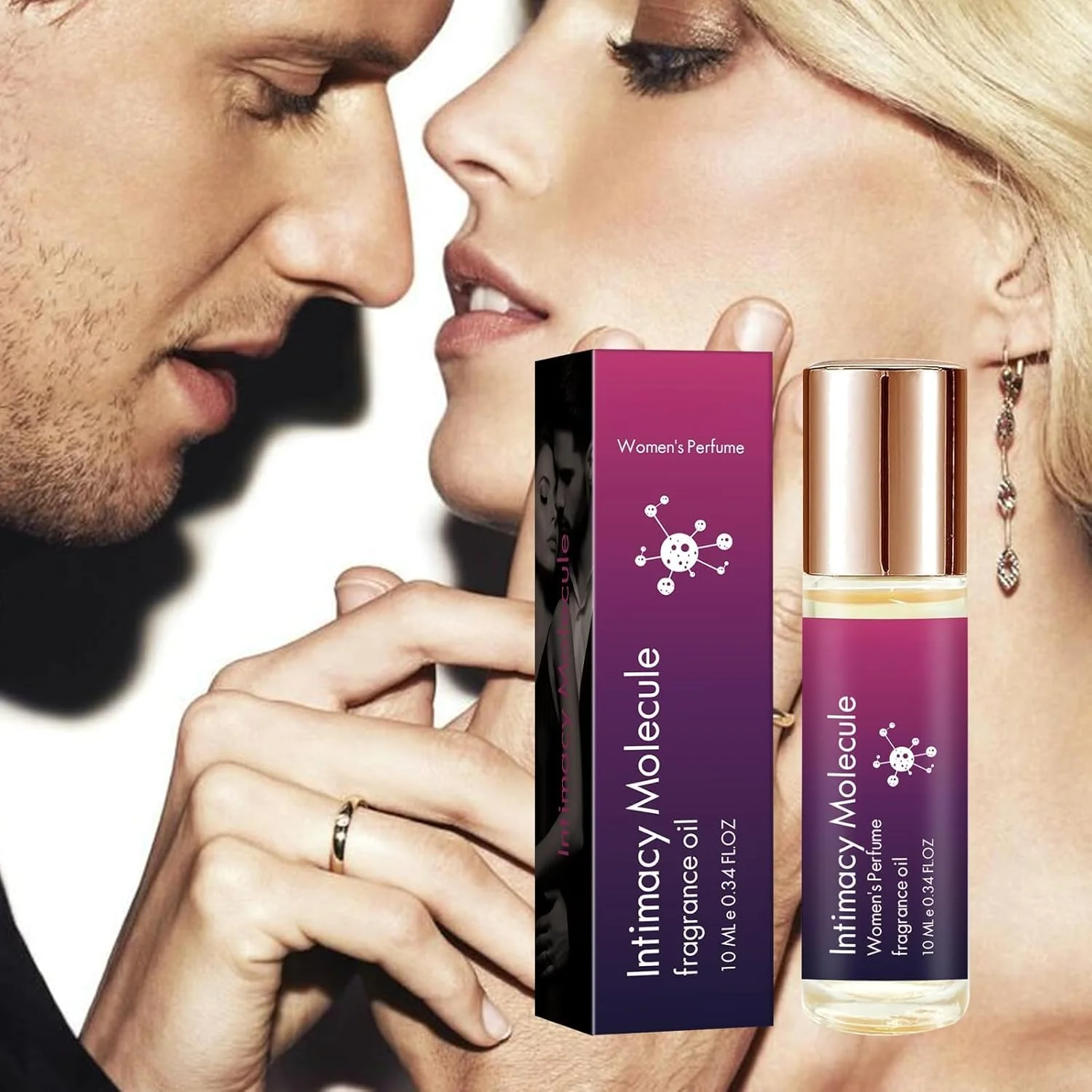 عطر رولی فرمونی زنانه، روغن ضروری رولی مسافرتی، رایحه تمیز ماندگار، عطر فرمونی برای استفاده روزانه و شب های قرار، 10 میلی لیتر (1 عدد)