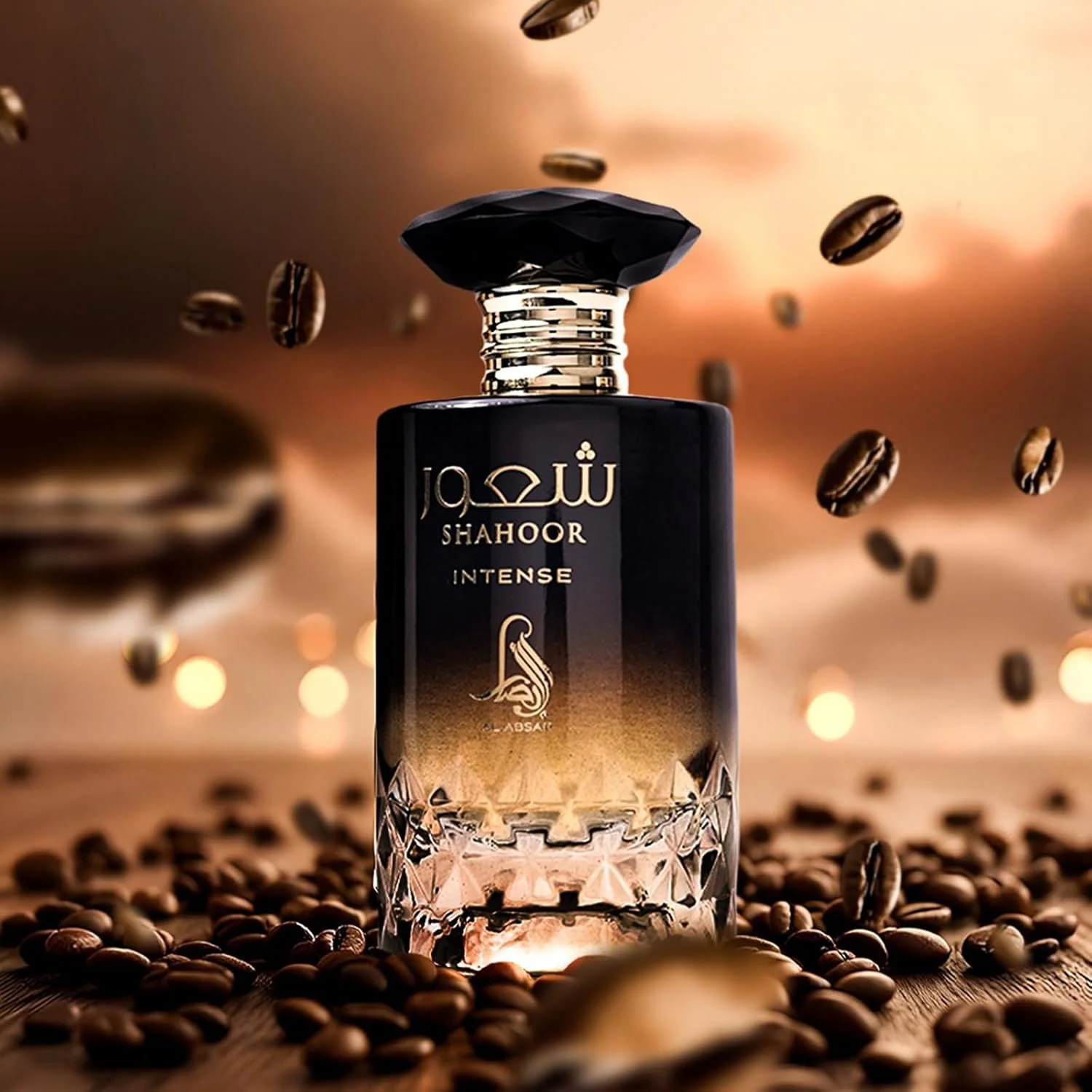 عطر الشاهور اینتنس الابصار ۱۰۰ میلی لیتر - ادو پرفیوم унисекс - جسور، ماندگار و مجلل با رایحه های قهوه، وانیل و کهربا