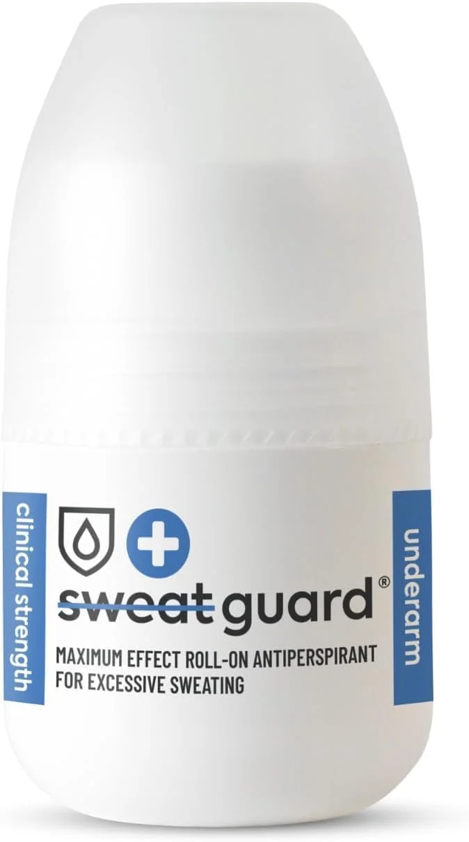 ضد تعریق زیر بغل SWEAT GUARD® - رولی 50 میلی لیتر. بدون عطر، ضد تعریق برای زیر بغل - کنترل تعریق و بوی نامطبوع. حداکثر اثر برای زیر بغل خشک