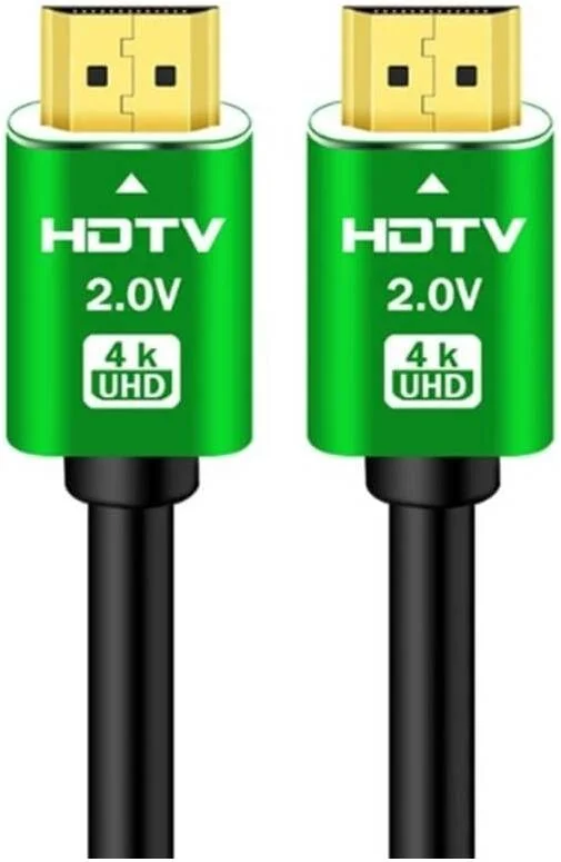 کابل HDMI تاراذهین، 1.5 متری، با روکش طلا، 4K Ultra HD، 60 هرتز، HDR، تا 18 گیگابیت بر ثانیه، ARC، پشتیبانی از 3D، هسته مسی، بادوام و قابل اعتماد، سازگار با PC، لپ تاپ، تلویزیون، PS5 | THDMI-1.5M-4K