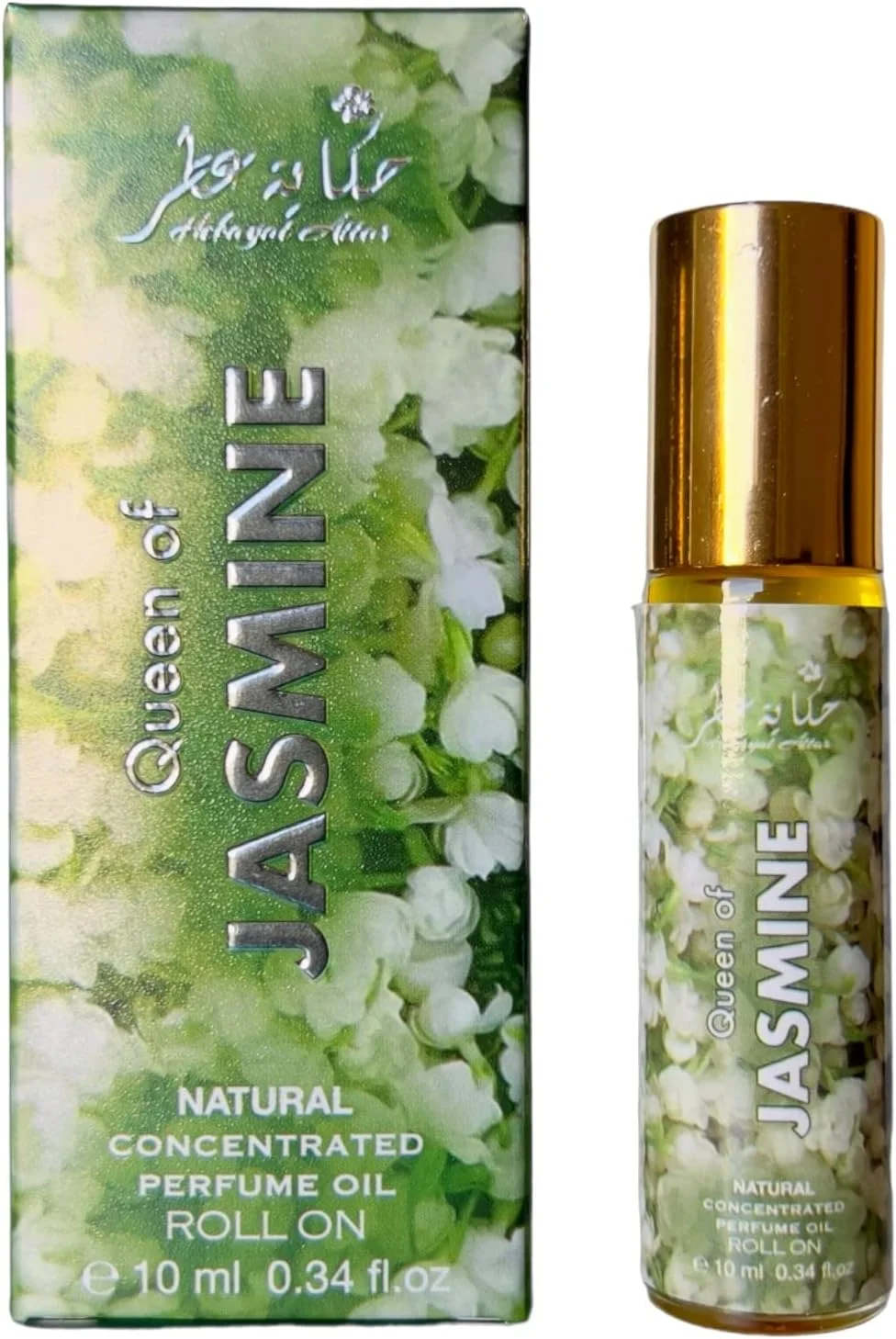 روغن عطر غلیظ طبیعی یاس ملکه 10 میلی لیتر رولی