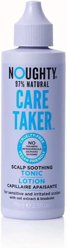 تونیک تسکین دهنده پوست سر ناتی، 97% طبیعی، برای پوست سرهای حساس و تحریک شده، درمان بدون عطر، ملایم برای پوست و مو، مراقبت از مو وگان بدون سولفات 75 میلی لیتر