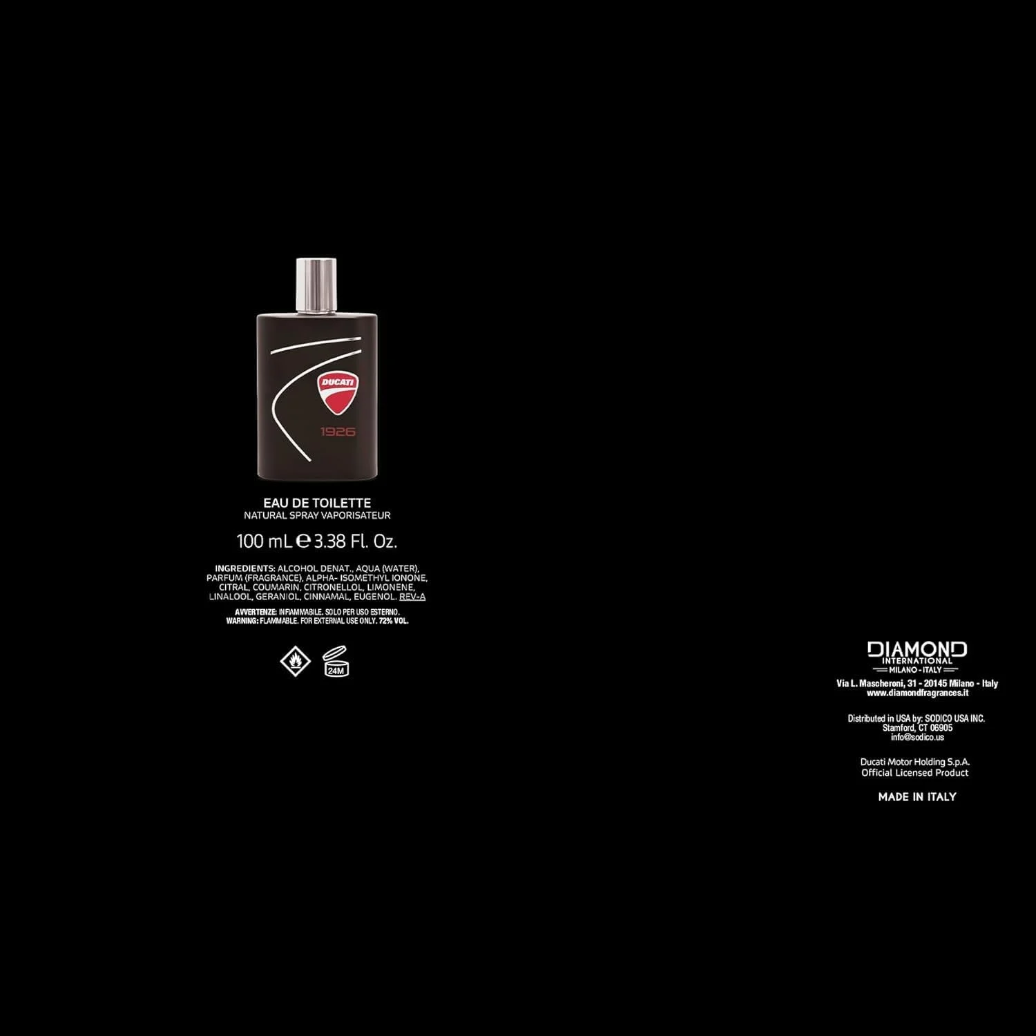 ادکلن مردانه دیاموند اینترنشنال دوکاتی - 100 میلی لیتر ادکلن مردانه دیاموند اینترنشنال دوکاتی - 100 میلی لیتر