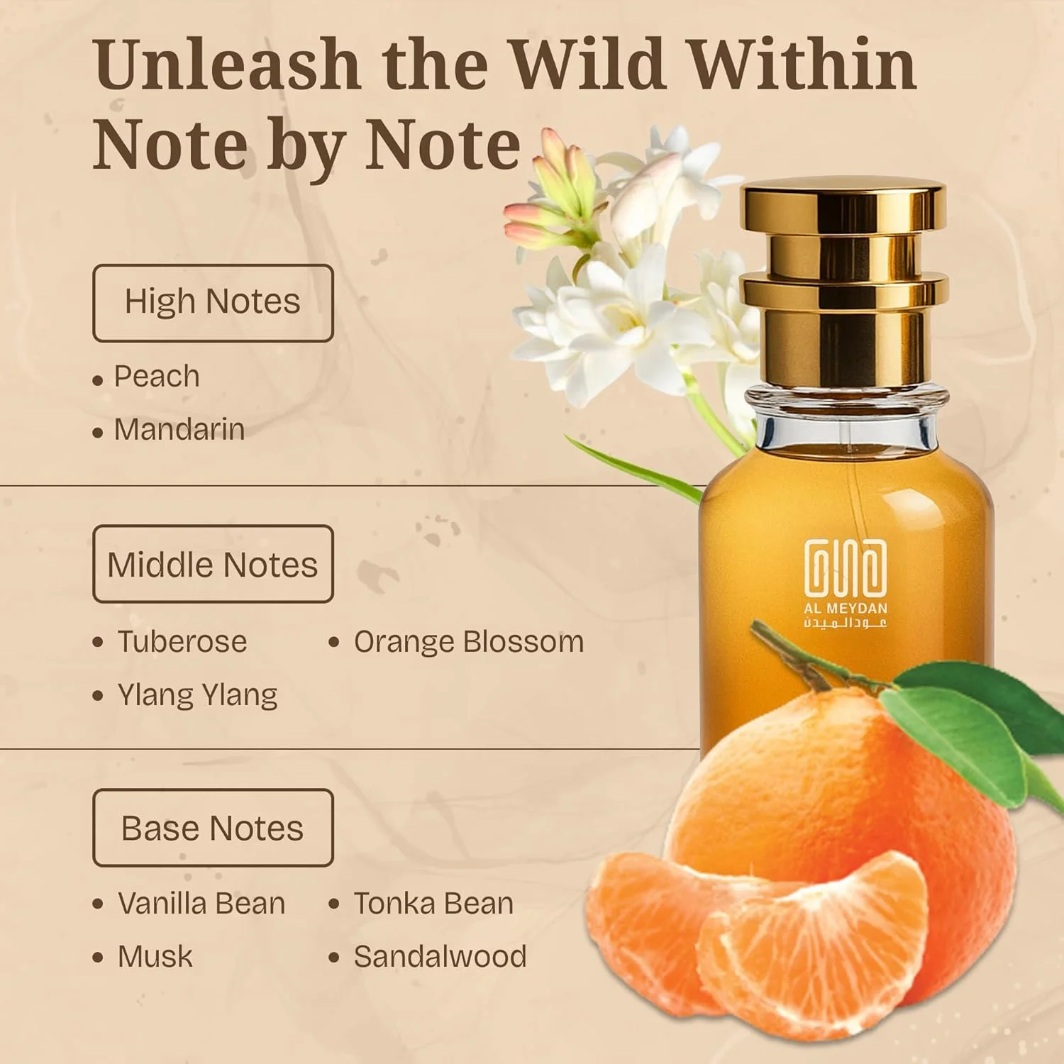 عطر روغنی زنانه و مردانه – رایحه ای از مرپا – عطر روغنی گلی چوبی بدون الکل با رایحه هلو، گل مریم و دانه وانیل – رایحه ماندگار یونیسکس (200 میلی لیتر)