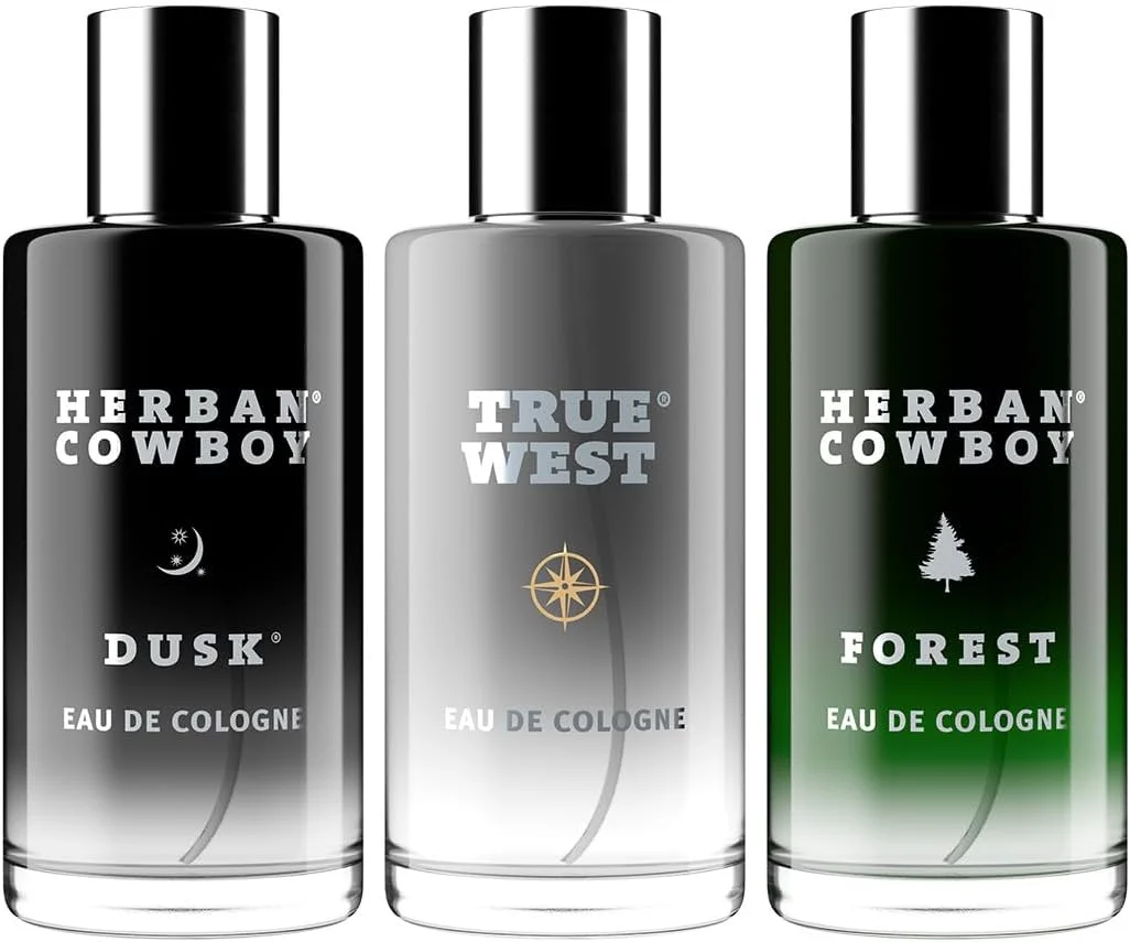 ادکلن مردانه هربان کابوی True West با رایحه چوب سدر و نعناع هندی (۵۰ میلی لیتر)