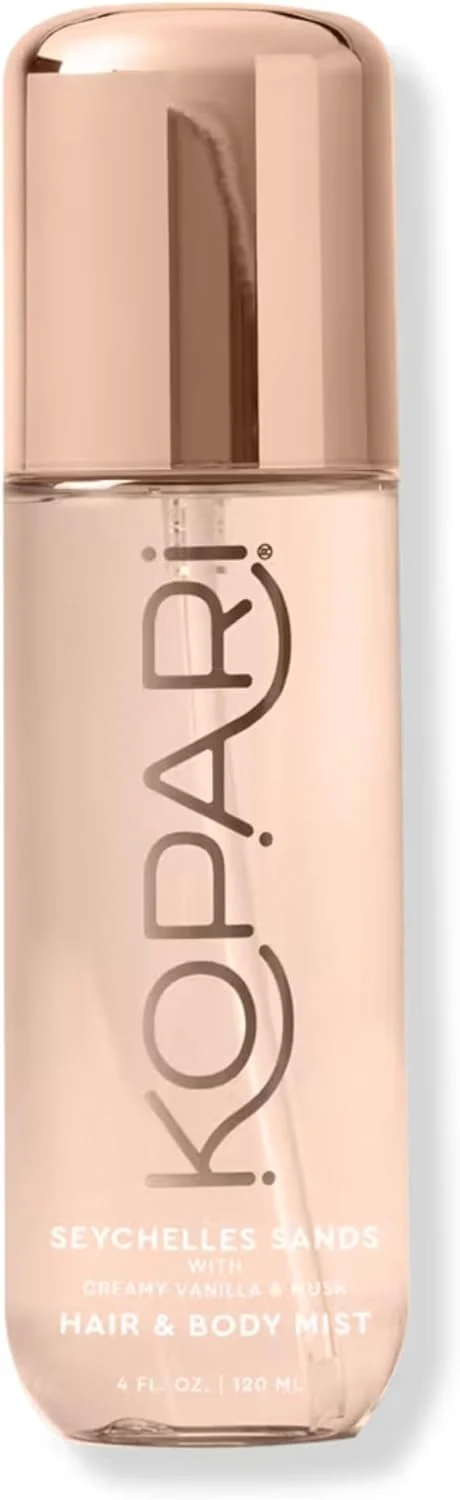 اسپری مو و بدن کوپاری Seychelles Sands، رایحه ماندگار وانیل خامه‌ای و مشک، عطر گرم و فریبنده، وانیل برشته، ۱۲۰ میلی‌لیتر