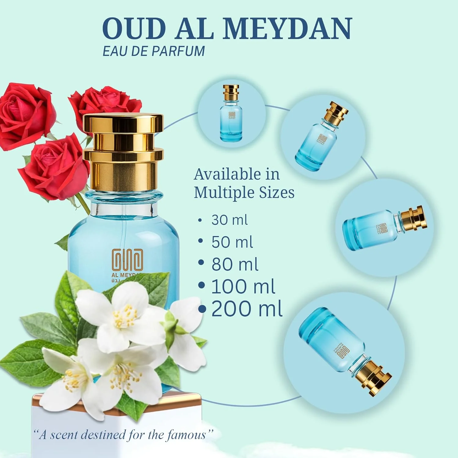 عطر روغنی زنانه و مردانه – رایحه ای از ساکورا – عطر روغنی گلی مشکی بدون الکل با شکوفه گیلاس، رز و یاس – رایحه بهاری ظریف و ماندگار (200 میلی لیتر)