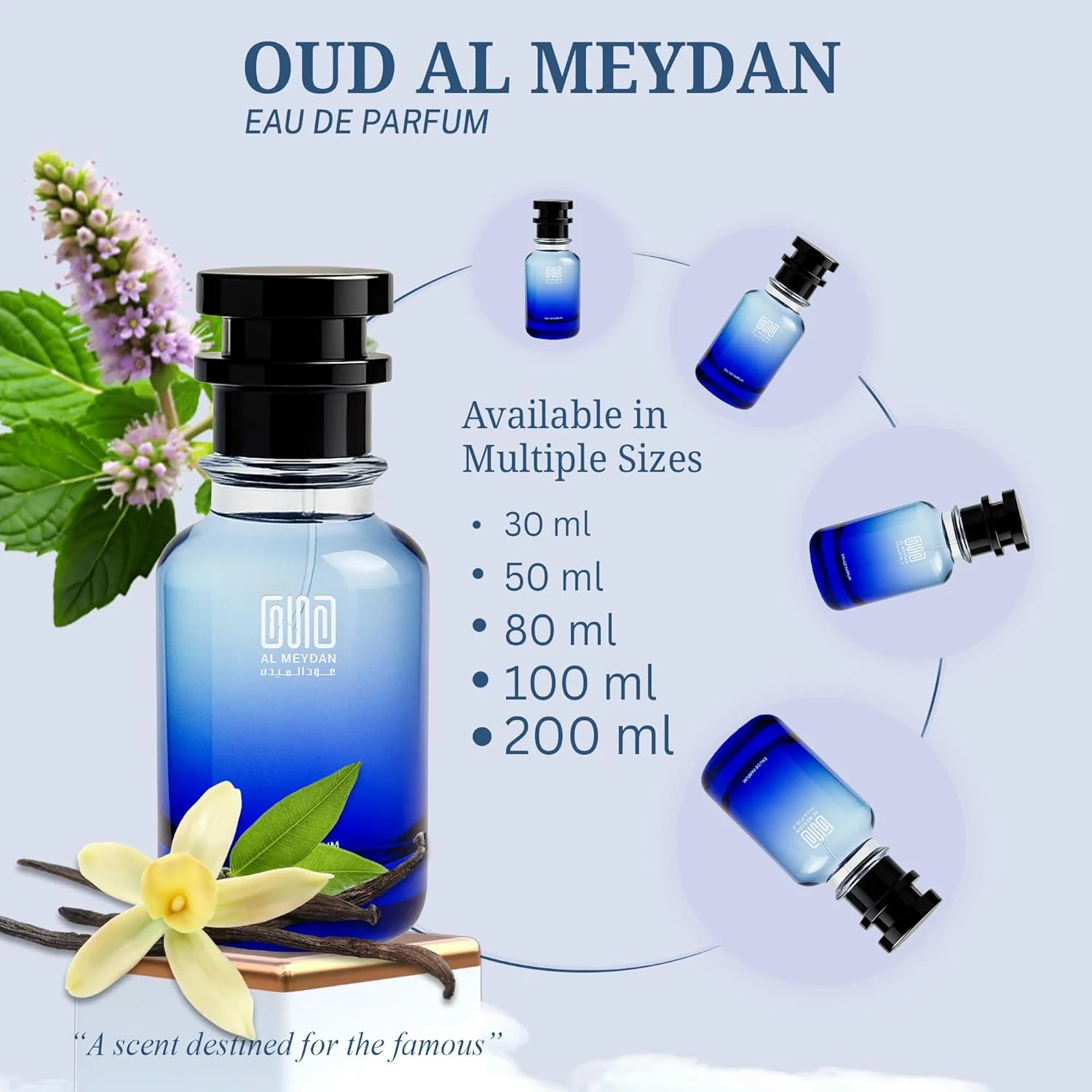 عطر روغنی برای زنان و مردان – رایحه ای از رز عربی – روغن عطر لوکس رز و عود با نعناع هندی و وانیل – رایحه ای ماندگار و بدون الکل (50 میلی لیتر)