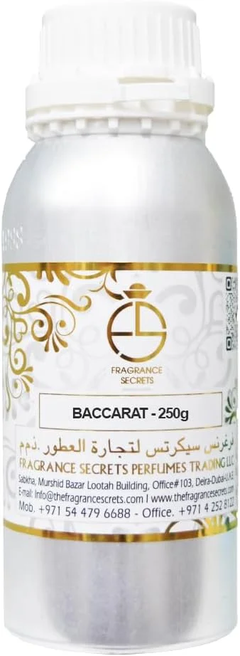 روغن عطر – الهام گرفته از BACCARAT ROUGH AJ | روغن عطر غلیظ ماندگار و بدون الکل (100 گرم، 250 گرم، 500 گرم، 1 کیلوگرم) (500 گرم)