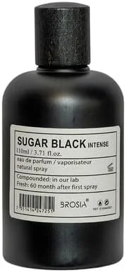 ادکلن مردانه Brosia Suger Black Intense EDP 100ml – عطری جسورانه، تند و چوبی با رایحه ترنج، کهربا و دانه تونکا – ادو پرفیوم ماندگار