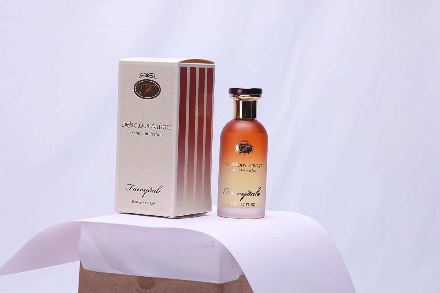 عطر «کهربای لذیذ» فیردیل، مناسب برای بانوان و آقایان، 50 میلی لیتر