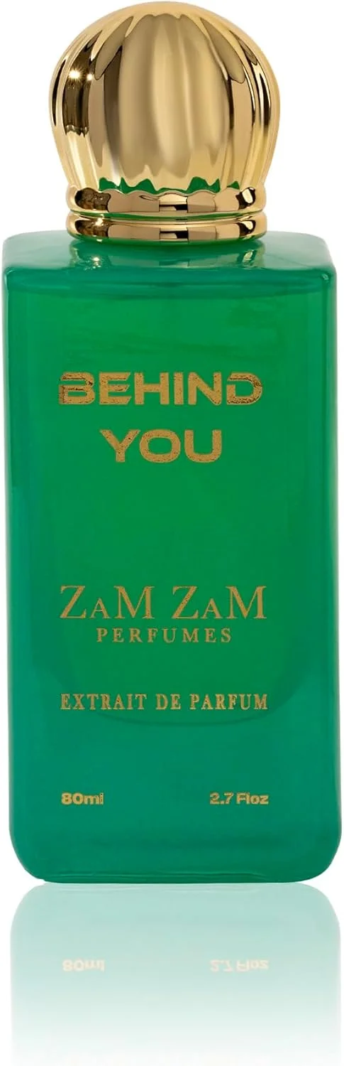 پشت سر تو - ادو پرفیوم مردانه 80 میلی لیتر اسپری - رایحه گلی شرقی ماندگار با ترنج، فلفل صورتی، زنجبیل، دانه تونکا و وتیور - رایحه روزانه ظریف