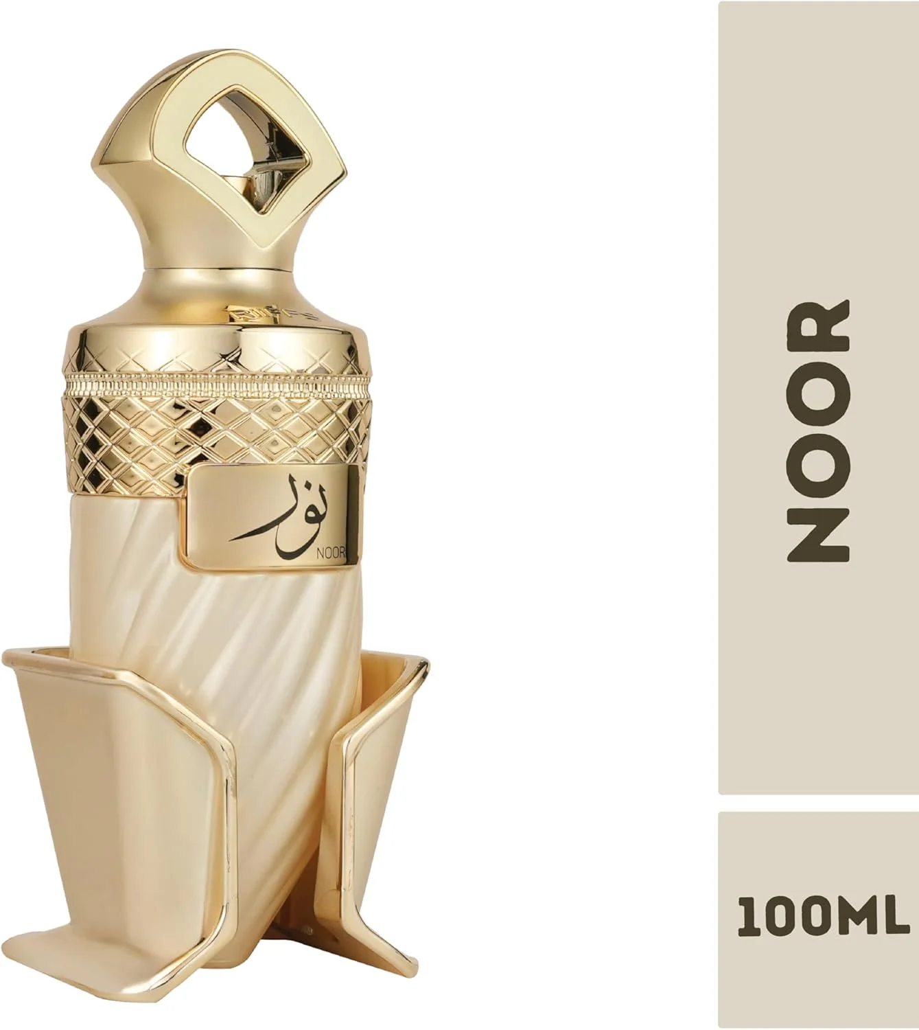 عطر نور از ریفس برای آقایان و بانوان | ادو پرفیوم ماندگار | رایحه درخشان مرکبات و یاس | چوب صندل نرم و گل های سفید | رایحه ای نشاط بخش و ظریف، بطری مناسب مسافرت، 100 میلی لیتر