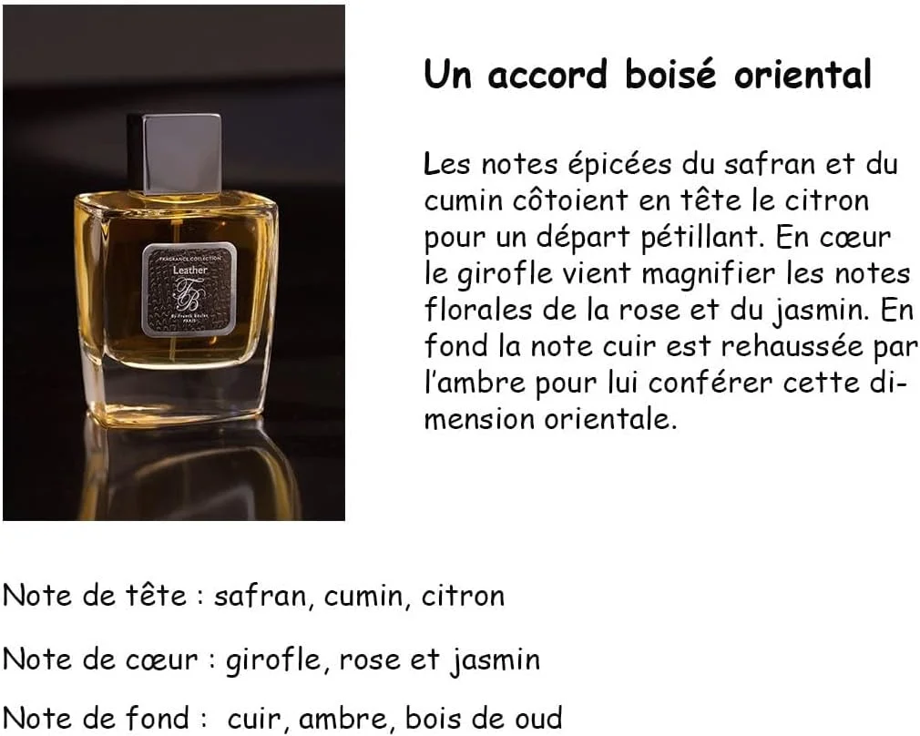 فرانک بوکلت لدر وایت ادو پرفیوم ۱۰۰ میلی لیتر