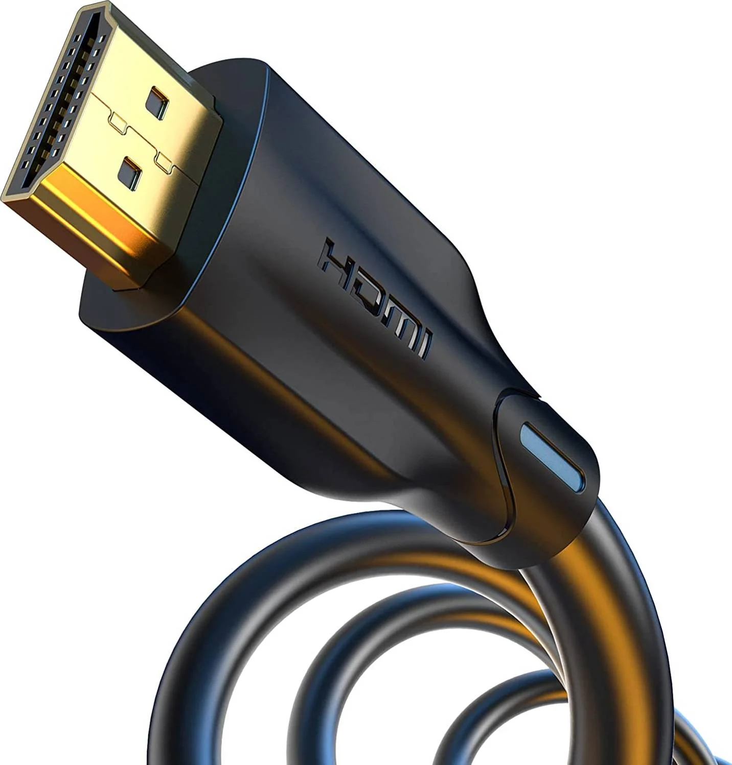کابل گرد HDMI 8K ونشن، سرعت فوق العاده بالا 48 گیگابیت بر ثانیه، 8K@60Hz، 7680P Dolby Vision، از دید HD بازی لذت ببرید، سازگار با PS5 / PS4 / PS3، طول 1 متر، مشکی | AANBF
