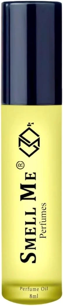 عطر روغنی Smell Me 107، رایحه فرانسوی ماندگار و بدون الکل، 8 میلی لیتر، مشابه رایحه عود GCCI