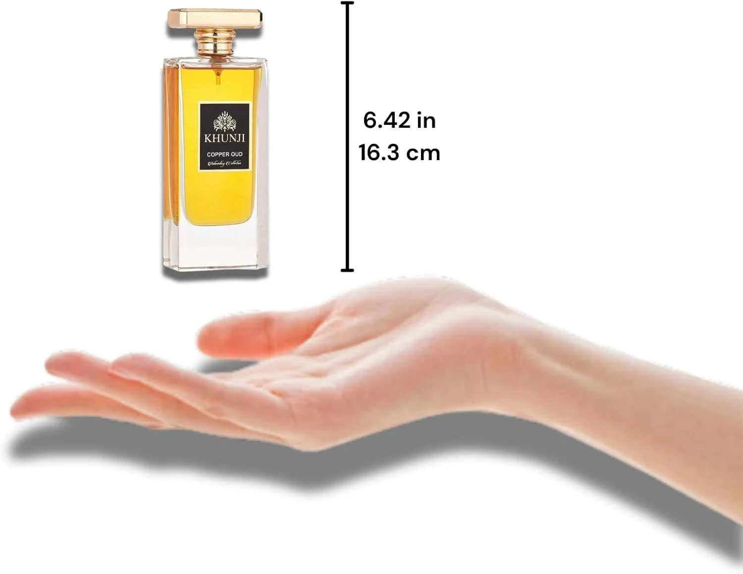 عطر مردانه - ادو پرفیوم - Khunji Copper Oud از Aris - رایحه گرم و چوبی عود برای مردان - رایحه ماندگار - ادکلن مردانه - 100 میلی لیتر