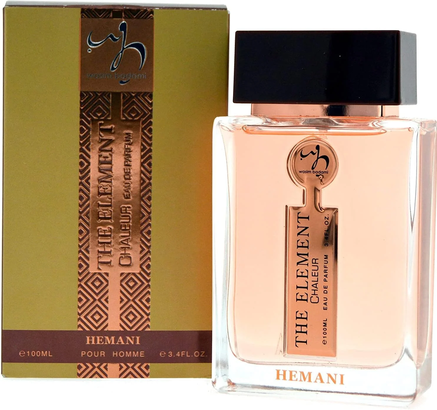 اسپری ادو پرفیوم مردانه هیمانی The Element Chaleur - 100 میلی لیتر، ماندگاری طولانی، رایحه ای تازه و مردانه، ایده آل برای شب و مناسبت های خاص