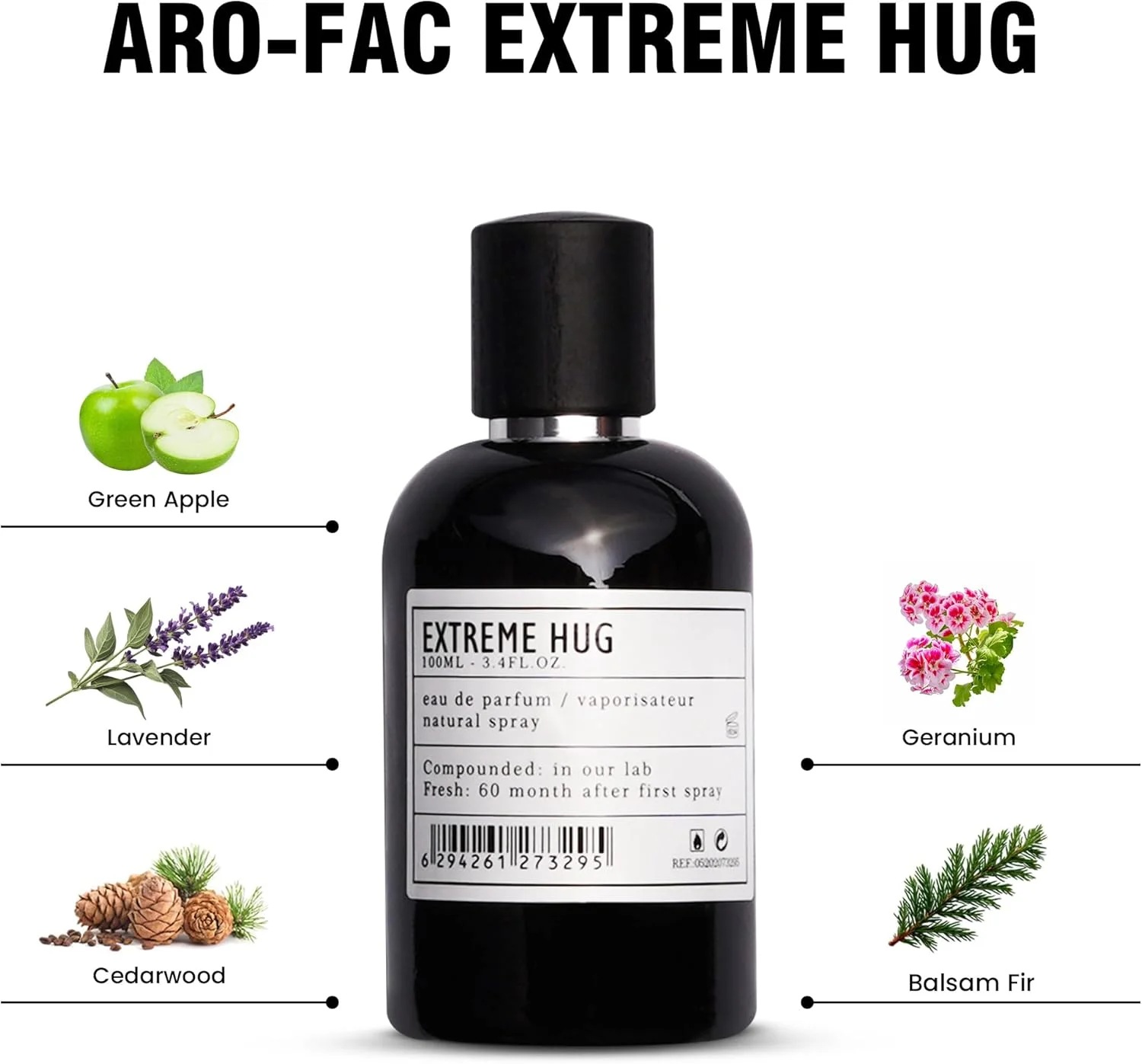 عطر مردانه آرو فک اکستریم هاگ بای ای ام دی پرفیومز - عطر ماندگار برای مردان - عطرهای کلاسیک مردانه ادو پرفیوم EDP 100ml