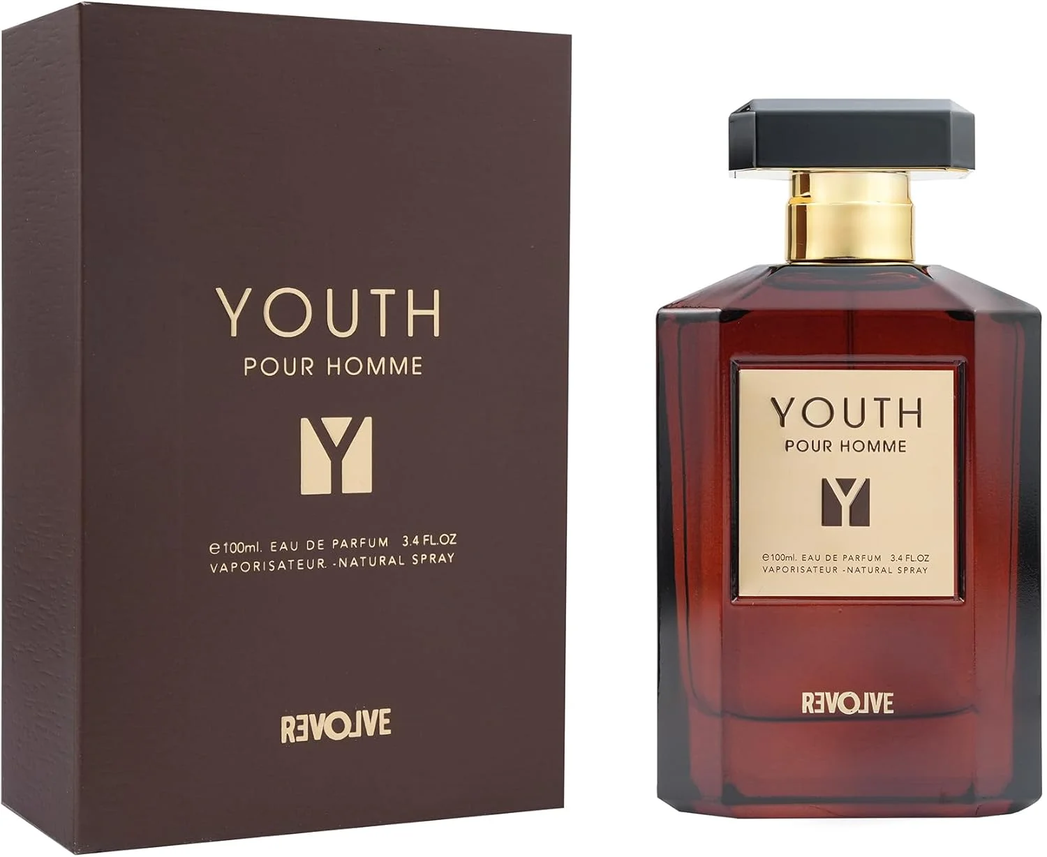 ادو پرفیوم مردانه REVOLVE Youth - ۱۰۰ میلی لیتر | عطری لوکس و ماندگار که ظرافت و قدرت مردانه را به تصویر می کشد