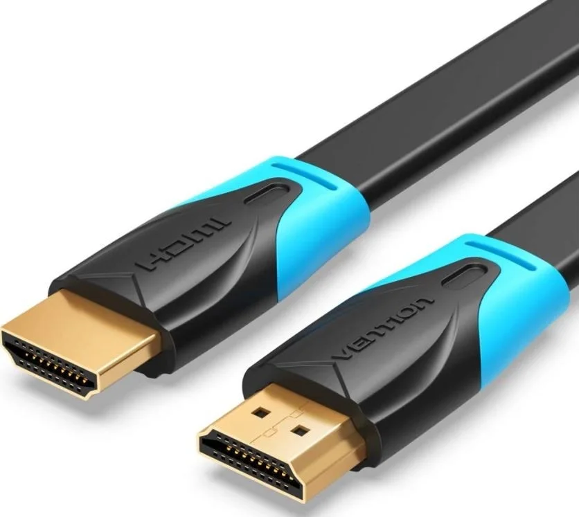کابل تخت HDMI ونتون با سرعت بالا - پشتیبانی از 4K @ 60Hz، Ultra HD، 3D، 1080p، اترنت و بازیابی صدا 5 متری | VAA-B02-L500