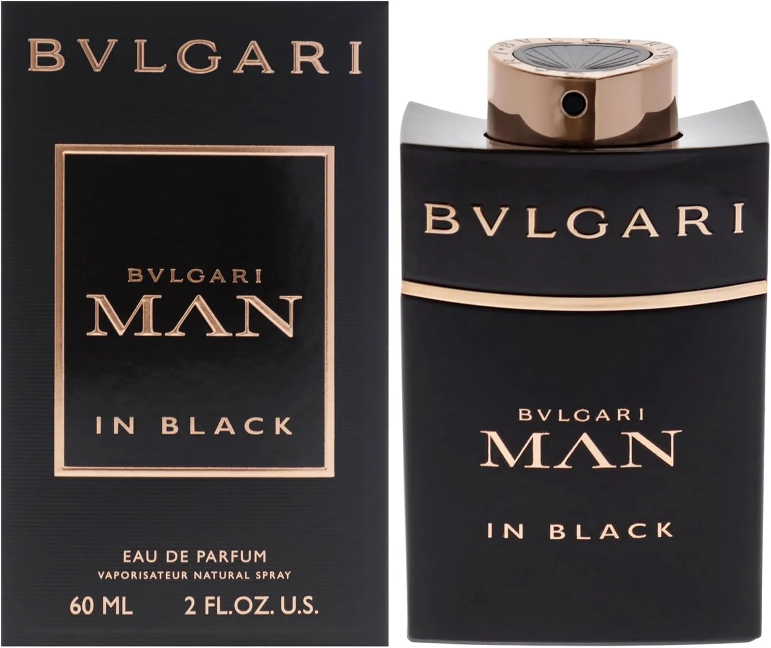 ادکلن مردانه Bvlgari Man in Black Eau De Parfum، (۶۰ میلی لیتر)