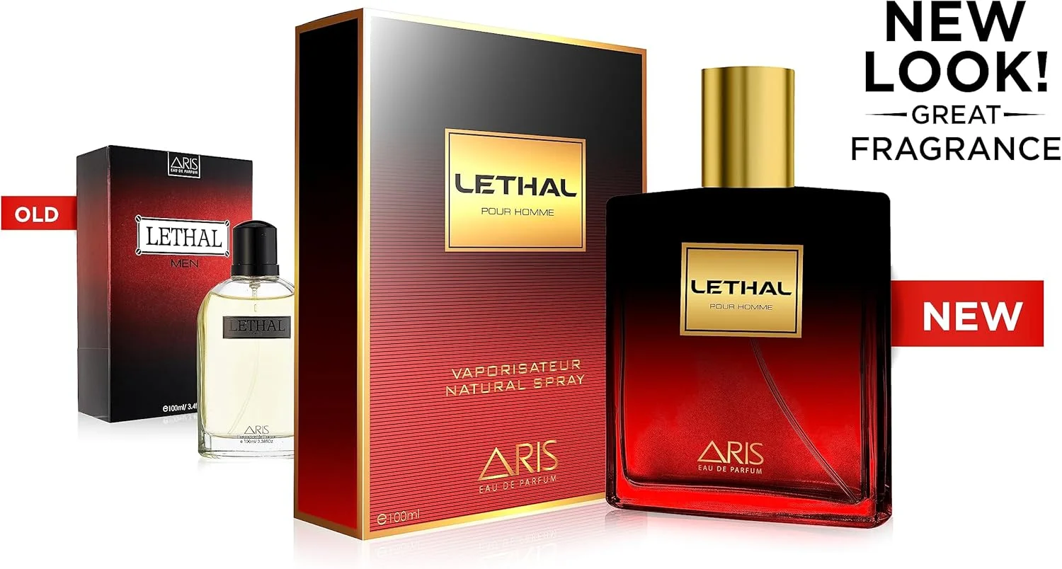 ادو پرفیوم مردانه لِتال از آریس - رایحه ماندگار چوبی و مشک - اسپری ادکلن 100 میلی لیتری برای استفاده روزانه - عطر مردانه همراه با نمونه 15 میلی لیتری اضافی (رایحه تصادفی)