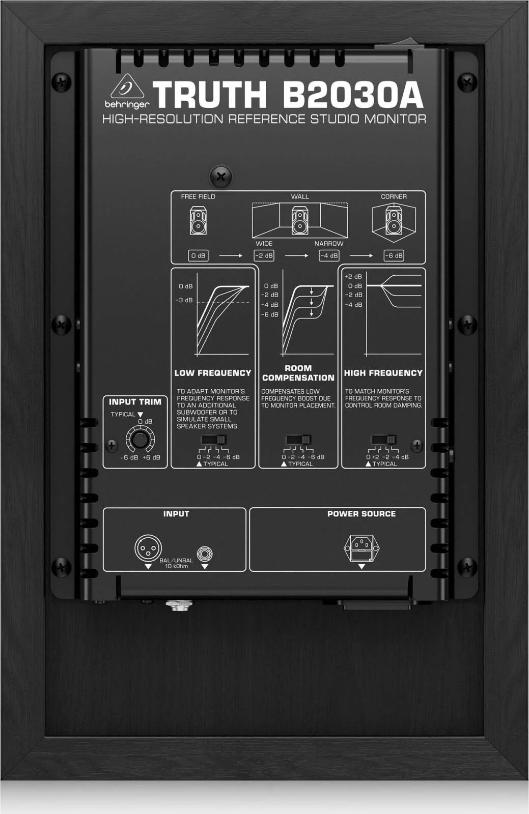 مانیتور استودیویی رفرنس اکتیو 2-Way با وضوح بالا Behringer B2030A PC، 50 هرتز تا 21 کیلوهرتز، محافظ مغناطیسی، شاسی آلومینیومی دایکاست مقاوم در برابر تغییر شکل | B2030APC مانیتور استودیویی رفرنس اکتیو 2-Way با وضوح بالا Behringer B2030A PC، 50 هرتز تا 21 کیلوهرتز، محافظ مغناطیسی، شاسی آلومینیومی دایکاست مقاوم در برابر تغییر شکل | B2030APC