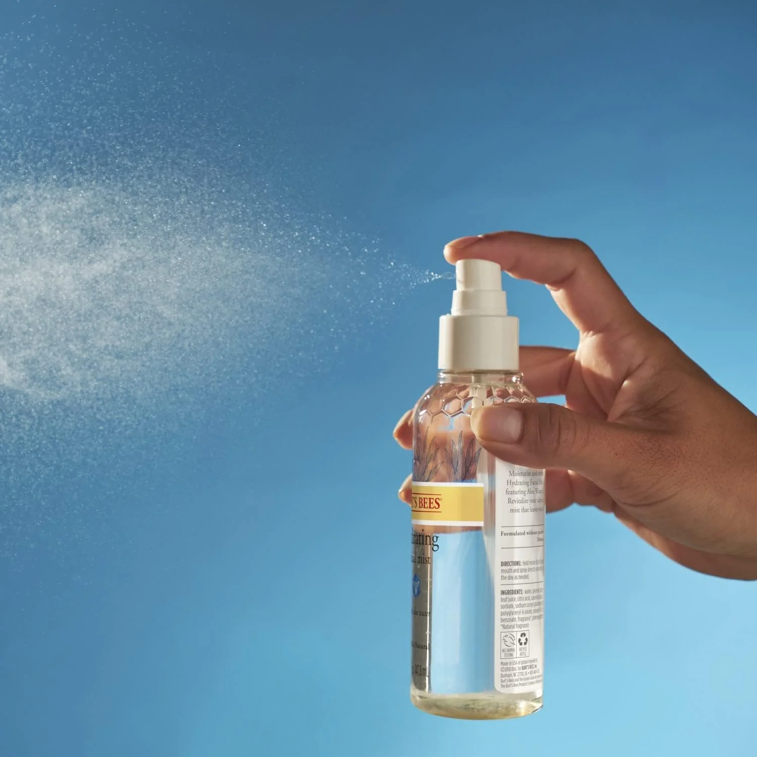 اسپری آبرسان صورت Burt's Bees برای بانوان، 147 میلی لیتر