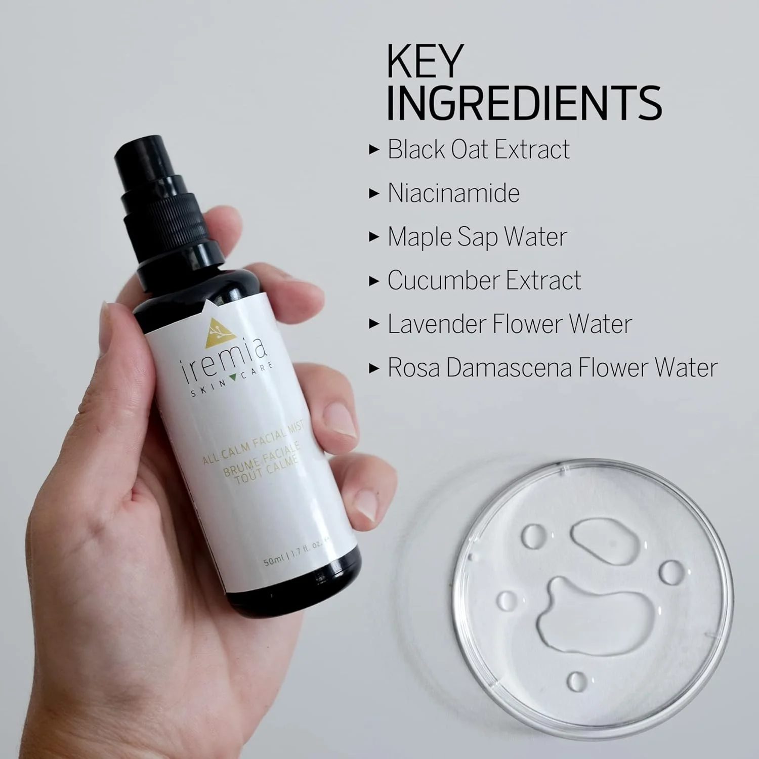 اسپری آبرسان صورت IREMIA SKINCARE | اسپری آبرسان صورت، اسپری صورت 50 میلی لیتر اسپری آبرسان صورت IREMIA SKINCARE | اسپری آبرسان صورت، اسپری صورت 50 میلی لیتر