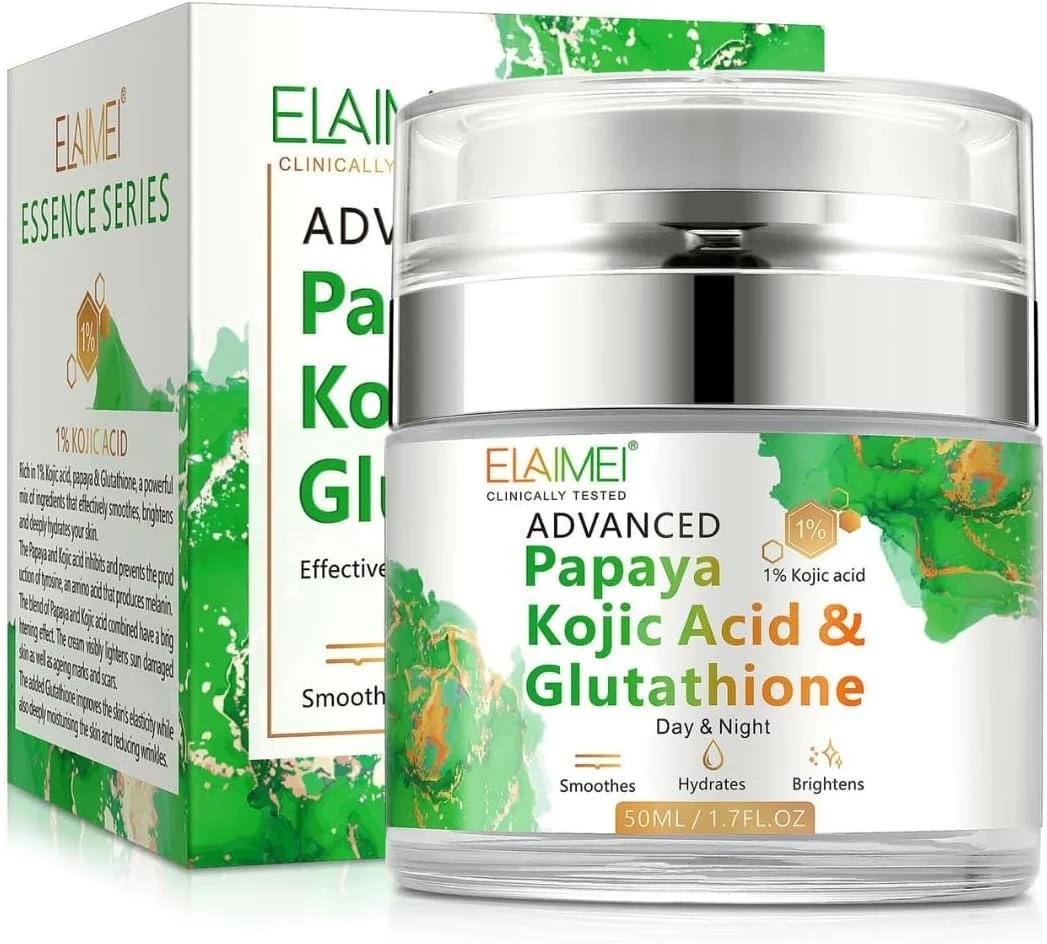 کرم پاپایا SWEI - ۵۰ میلی لیتر | کرم مرطوب کننده پوست روز و شب | کرم صورت مغذی و بازسازی کننده طبیعی پوست | صاف کننده، آبرسان، ایجاد کننده خاصیت ارتجاعی و درخشش جوانی پوست