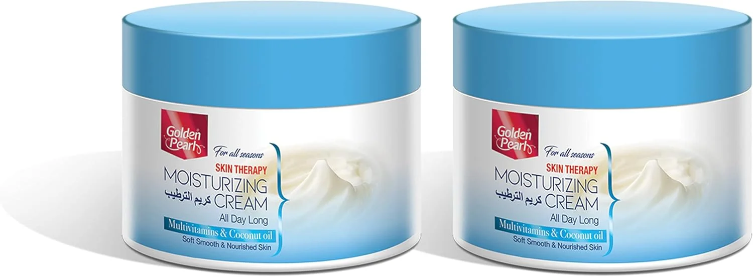 کرم مرطوب کننده مروارید طلایی 200 میلی لیتر بسته 2 عددی