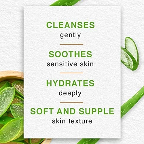 شوینده صورت آلوئه ورا مرطوب کننده هیمالیا، پاک کننده ملایم و کرمی که آلودگی را از بین می برد - 2X150 میلی لیتر