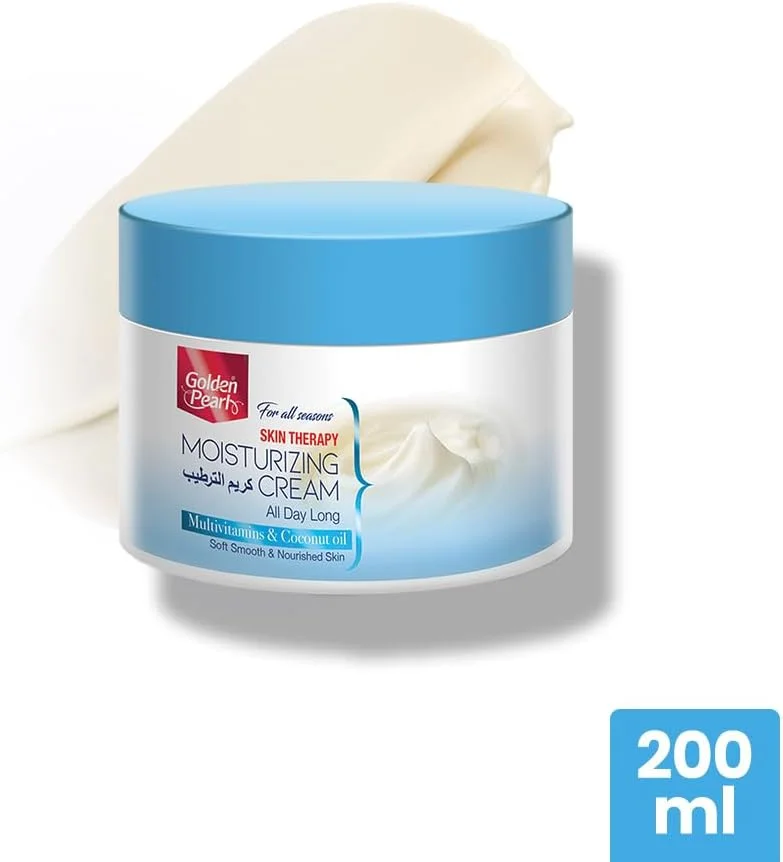 کرم مرطوب کننده مروارید طلایی 200 میلی لیتر بسته 2 عددی