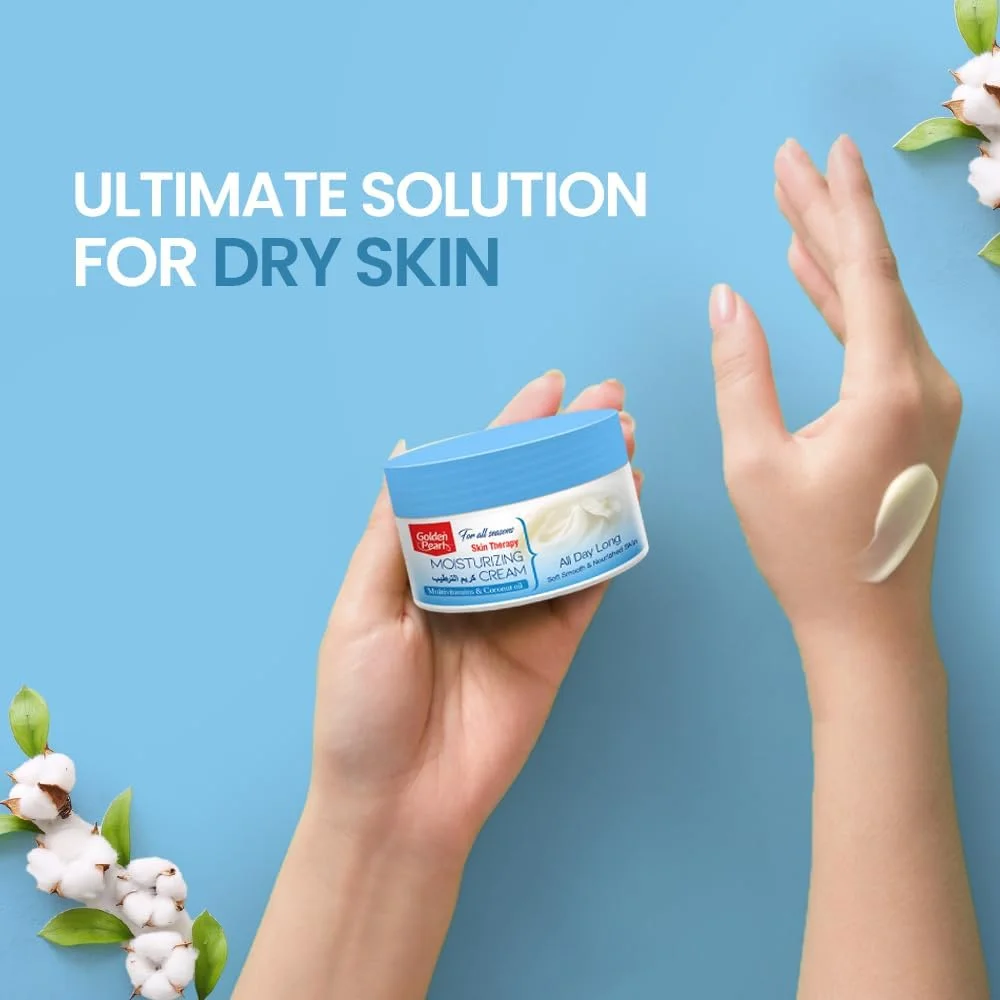 کرم مرطوب کننده مروارید طلایی 200 میلی لیتر بسته 2 عددی