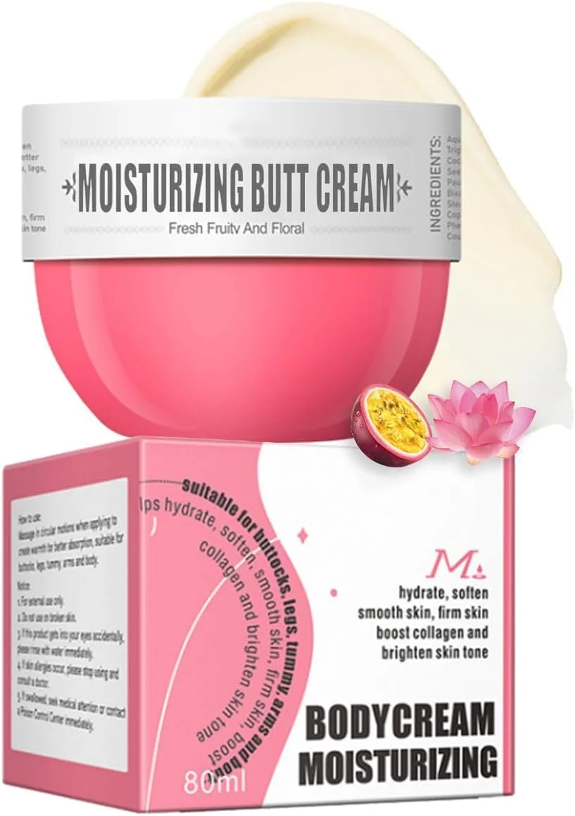 کرم بدن مرطوب کننده، روشن کننده و ترمیم کننده پوست، کرم خوشبو کننده ماندگار، لیفت کننده، سفت کننده و کاهش دهنده سلولیت برای داشتن اندامی زیبا (#02، رایحه گل میوه ای تازه)