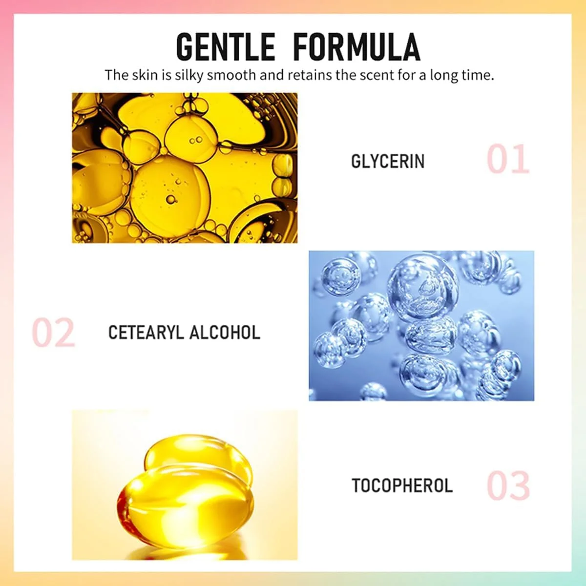 کرم بدن مرطوب کننده، روشن کننده و ترمیم کننده پوست، کرم خوشبو کننده ماندگار، لیفت کننده، سفت کننده و کاهش دهنده سلولیت برای داشتن اندامی زیبا (#02، رایحه گل میوه ای تازه) کرم بدن مرطوب کننده، روشن کننده و ترمیم کننده پوست، کرم خوشبو کننده ماندگار، لیفت کننده، سفت کننده و کاهش دهنده سلولیت برای داشتن اندامی زیبا (#02، رایحه گل میوه ای تازه)