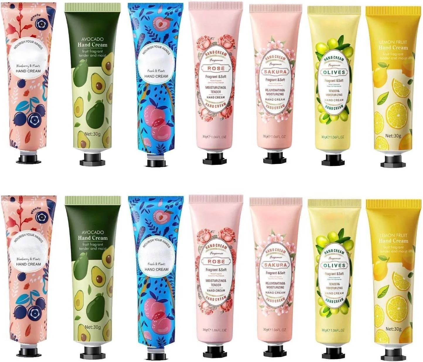 ست هدیه کرم دست برای بانوان، 14 عدد لوسیون دست کوچک با رایحه گیاهی طبیعی برای دست های خشک و ترک خورده، کرم دست مرطوب کننده مراقبت از دست سایز مسافرتی، ست هدیه عمده، برای مادر، دوست دختر، دختران، او