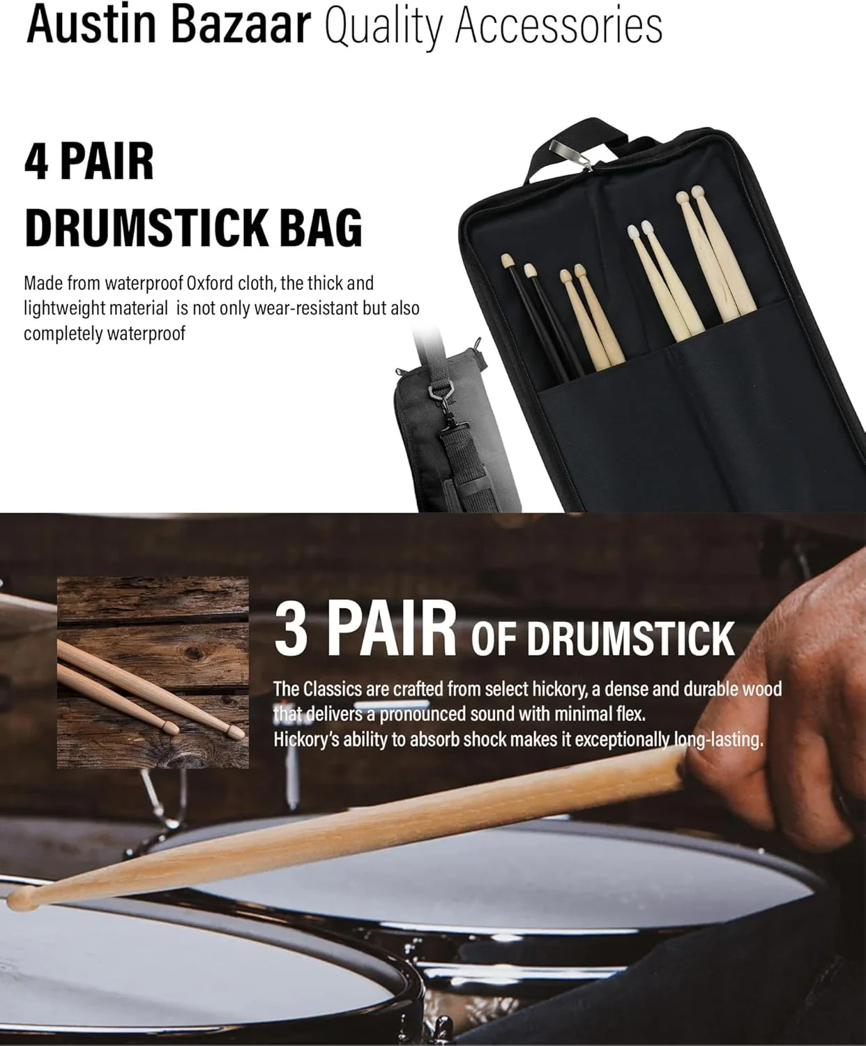 ست درام الکترونیکی Roland Generation 2 V-Drums TD-17KV2 به همراه کیف استیک درام، کابل صوتی 3.5 میلی متری، 3 جفت استیک درام و پارچه پولیش Austin Bazaar ست درام الکترونیکی Roland Generation 2 V-Drums TD-17KV2 به همراه کیف استیک درام، کابل صوتی 3.5 میلی متری، 3 جفت استیک درام و پارچه پولیش Austin Bazaar