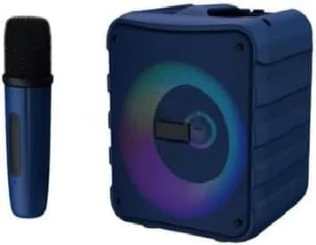 دستگاه کارائوکه بلوتوث قابل حمل با میکروفون بی سیم - ایده آل برای کودکان و بزرگسالان، مناسب برای مهمانی ها و رویدادها
