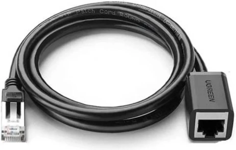 کابل افزایش طول شبکه UGREEN NW112 Cat 6 F/UTP Ethernet RJ45 نر به ماده 3 متری، مشکی | 11282 کابل افزایش طول شبکه UGREEN NW112 Cat 6 F/UTP Ethernet RJ45 نر به ماده 3 متری، مشکی | 11282