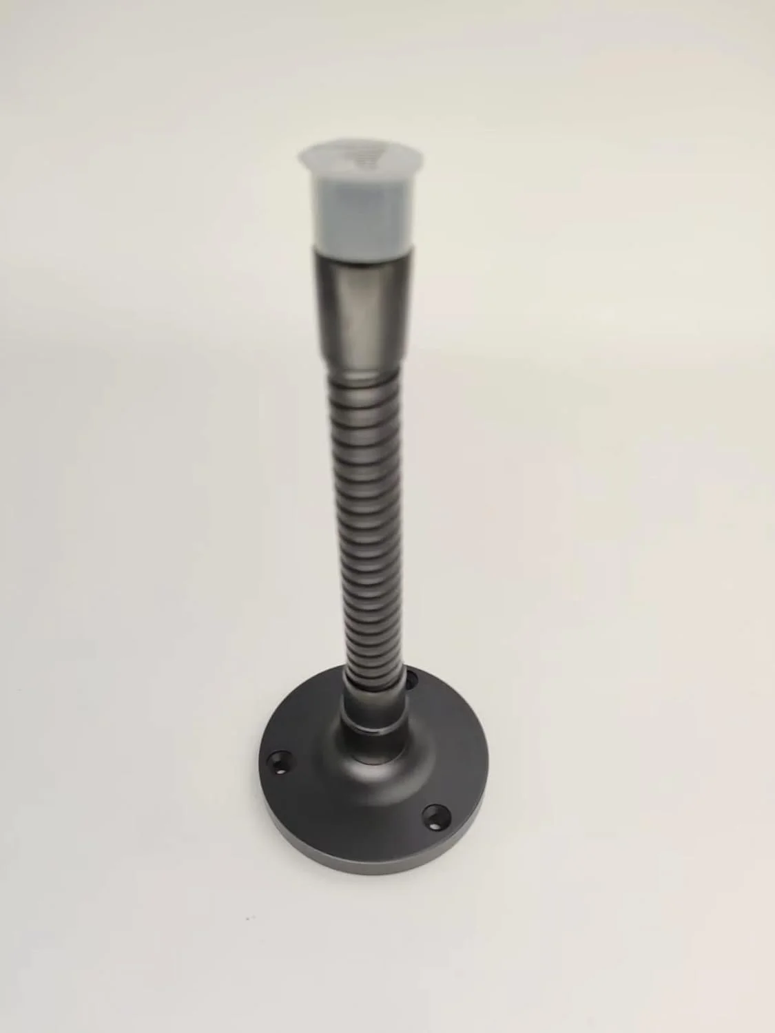 پایه میکروفون تریبونی، نگهدارنده میکروفون تریبونی، پایه میکروفون رومیزی و تریبونی با گردن غازی، 5/8 اینچ نر، ایده آل برای دستگاه های نصب مختلف و مشکی