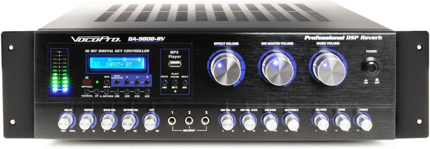 سیستم کارائوکه خانگی VocoPro (DA-9808-RV)