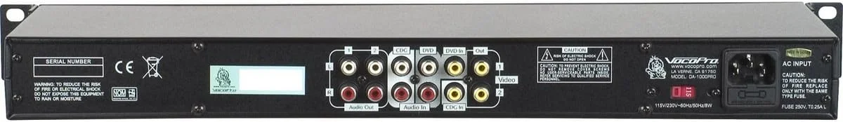 میکسر اکو دیجیتال حرفه ای 3 میکروفون VocoPro DA-1000 Pro