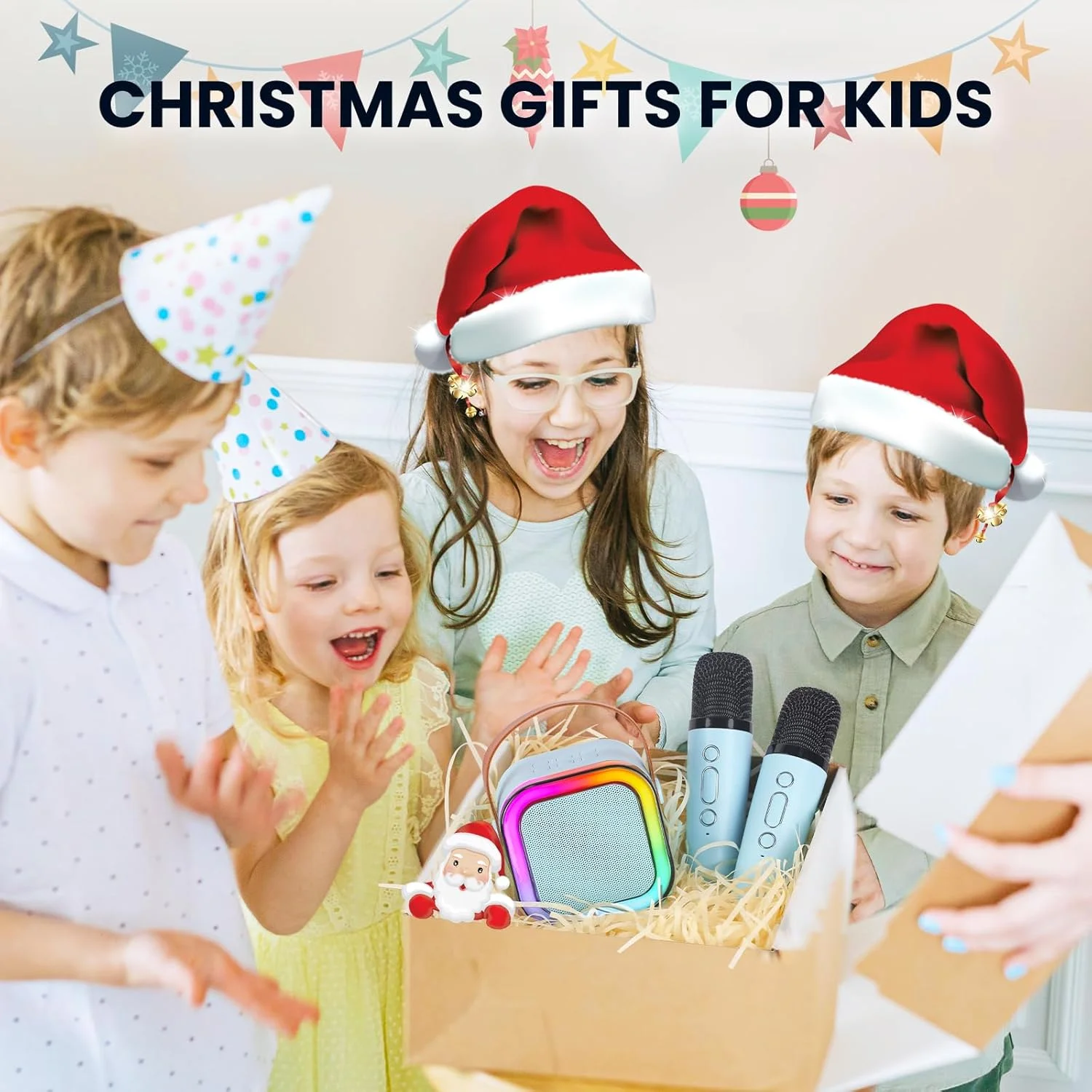 دستگاه کارائوکه کوچک Verkstar برای کودکان و بزرگسالان، اسپیکر کارائوکه بلوتوث قابل حمل با 2 میکروفون بی سیم برای کودکان، نوجوانان و بزرگسالان، هدیه ای ایده آل برای جشن تولد و مهمانی در خانه (آبی) دستگاه کارائوکه کوچک Verkstar برای کودکان و بزرگسالان، اسپیکر کارائوکه بلوتوث قابل حمل با 2 میکروفون بی سیم برای کودکان، نوجوانان و بزرگسالان، هدیه ای ایده آل برای جشن تولد و مهمانی در خانه (آبی)