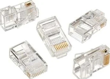 کانکتور شبکه RJ45 دی-نت، پلاگ UTP با روکش طلا 03MU، سوکت ماژولار Cat6 (تعداد 100 عدد) کانکتور شبکه RJ45 دی-نت، پلاگ UTP با روکش طلا 03MU، سوکت ماژولار Cat6 (تعداد 100 عدد)