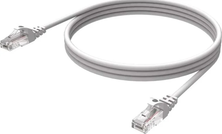 کابل شبکه اترنت Cat6 UTP PVC با طول 0.5 متر و کانکتور RJ45 (خاکستری) | GNPC-C6UGRY-0.5