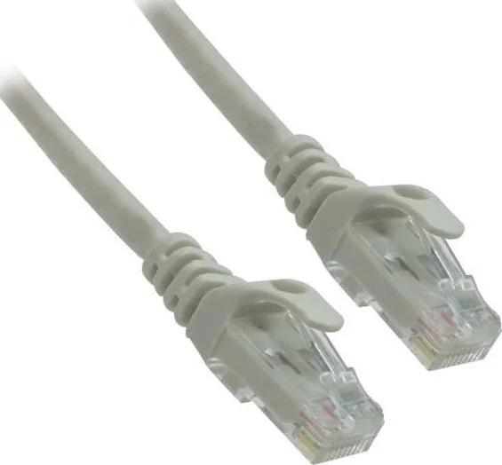 کابل شبکه اترنت Cat6 UTP PVC با طول 0.5 متر و کانکتور RJ45 (خاکستری) | GNPC-C6UGRY-0.5