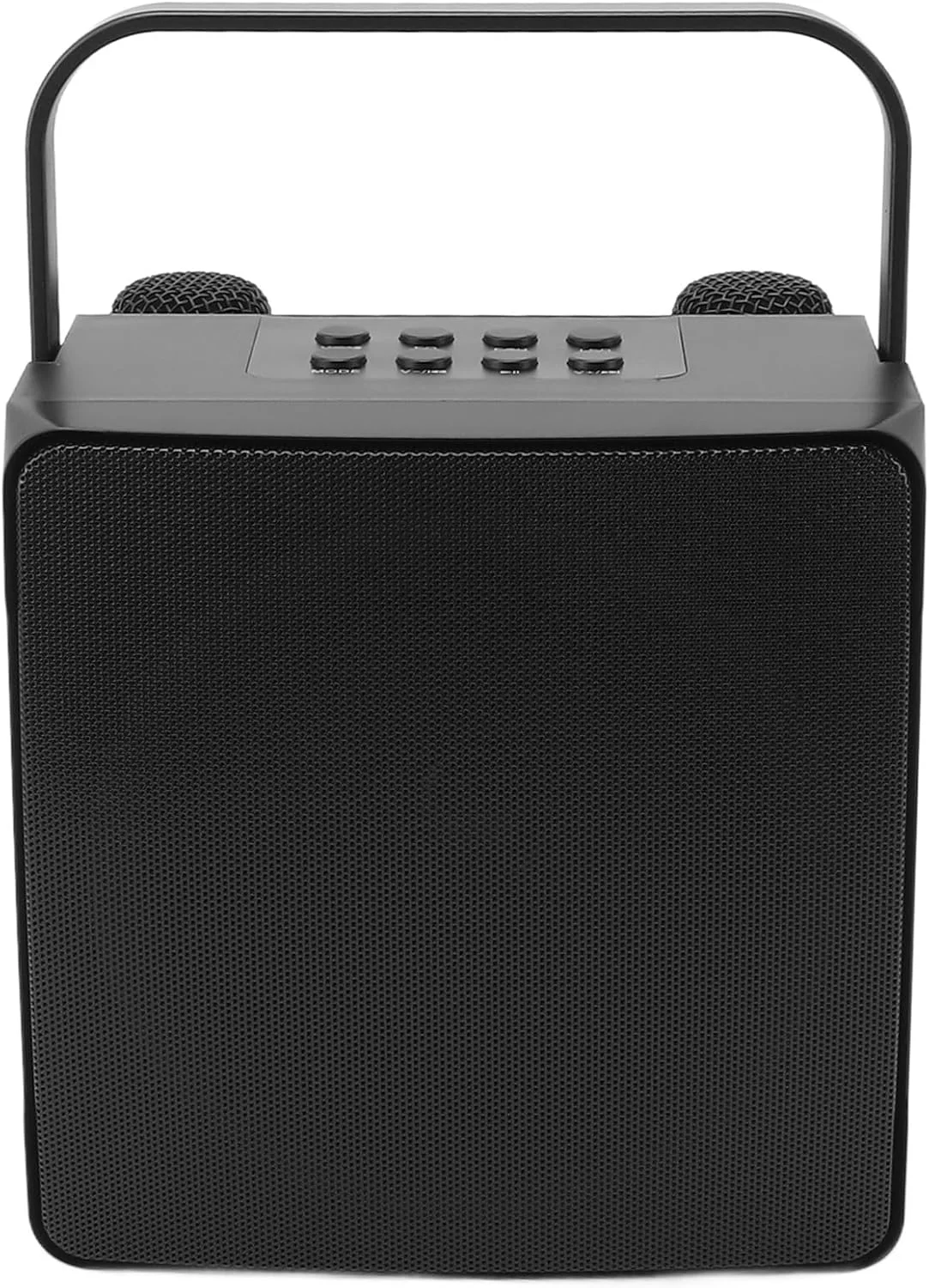 اسپیکر، دستگاه کارائوکه قابل حمل با سازگاری گسترده، عمر باتری طولانی، اتصال پایدار و کاربری آسان به همراه دو میکروفون برای استفاده در منزل، فضای داخلی و خارجی (مشکی) اسپیکر، دستگاه کارائوکه قابل حمل با سازگاری گسترده، عمر باتری طولانی، اتصال پایدار و کاربری آسان به همراه دو میکروفون برای استفاده در منزل، فضای داخلی و خارجی (مشکی)